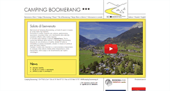 Desktop Screenshot of camping-boomerang.ch